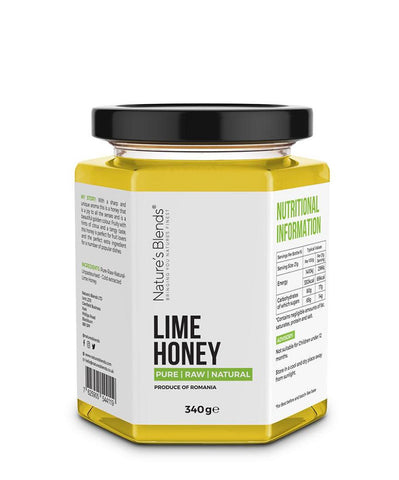 Nature's Blends Raw Lime Honey Hiba Health Foods