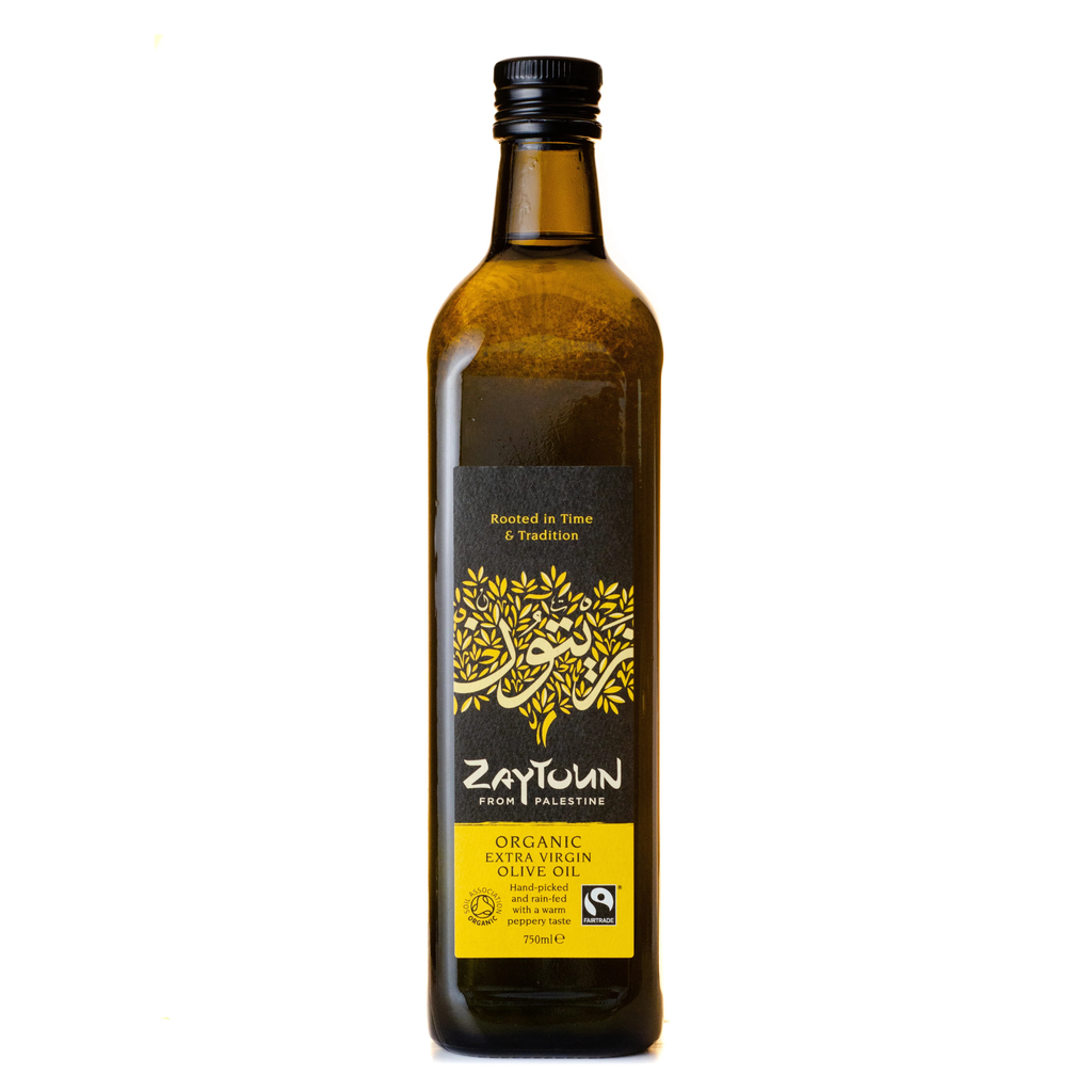 Zaytoun 750ml Organic Olive Oil from Palestine | Hiba Health Foods