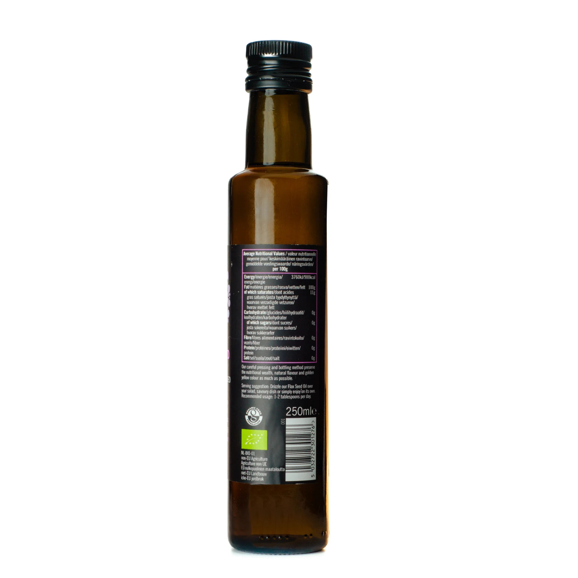 Biona Organic Flax Seed Oil Hiba Health Foods