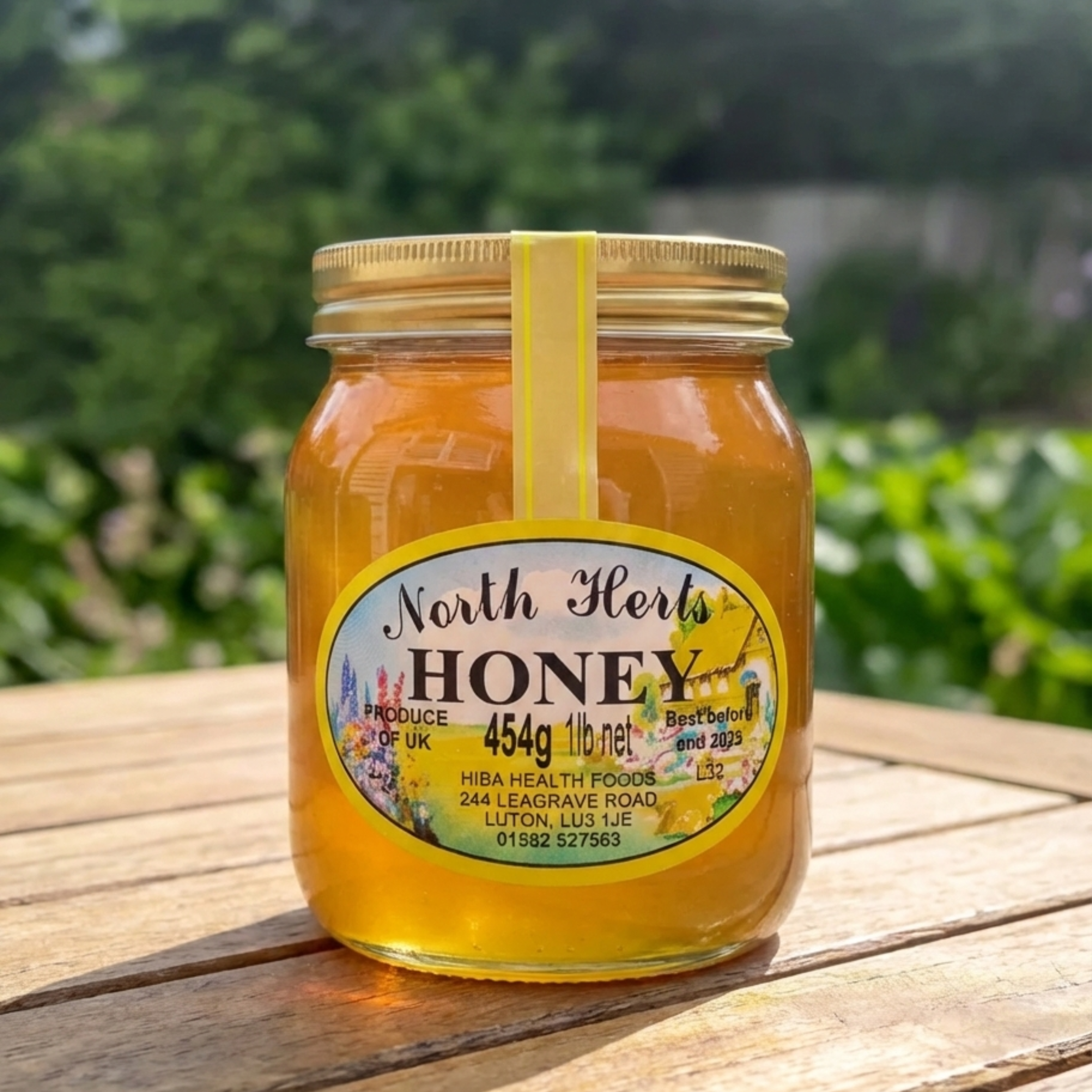 Raw Hertfordshire Honey - 454g