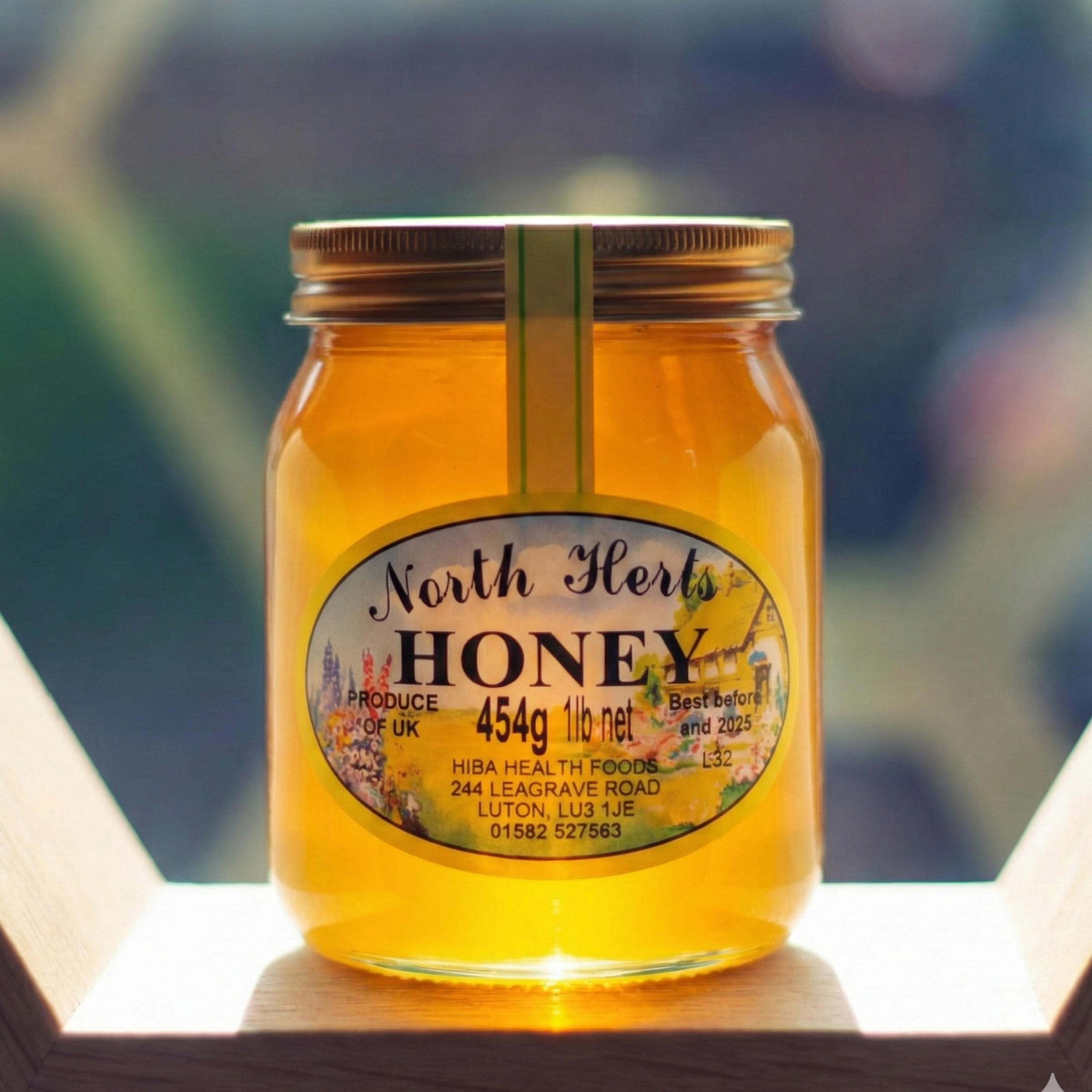 Raw Hertfordshire Honey - 454g