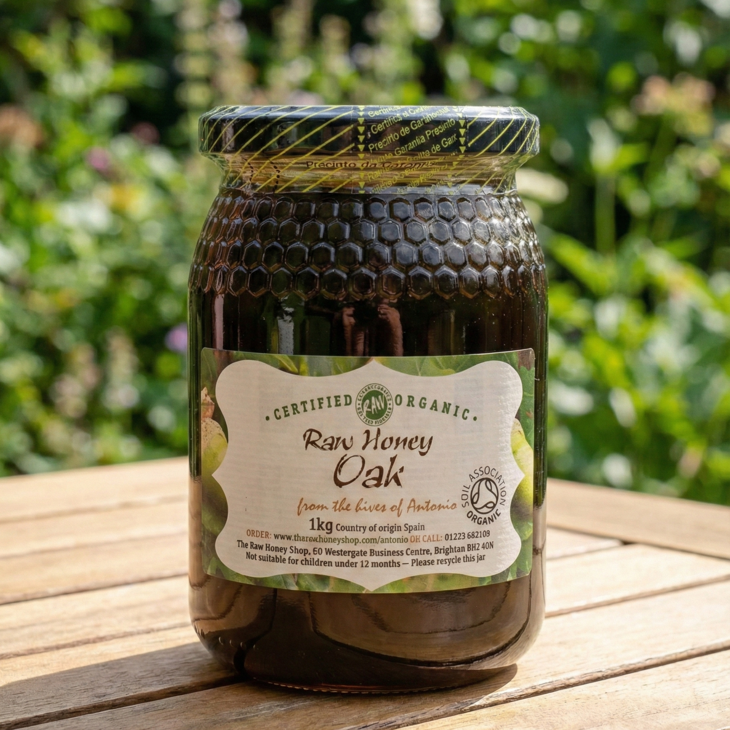 Organic Raw Oak Honey