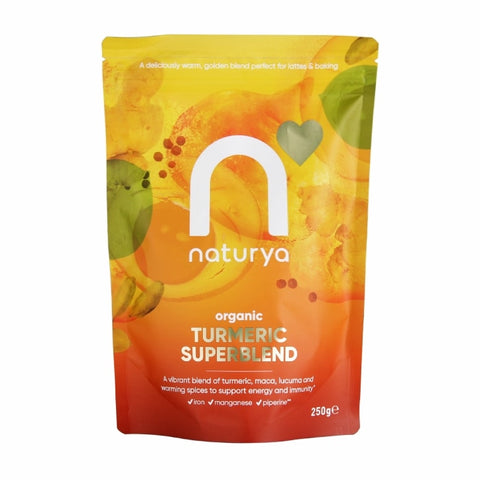 Naturya Organic Turmeric Superblend, Hiba Health Foods.