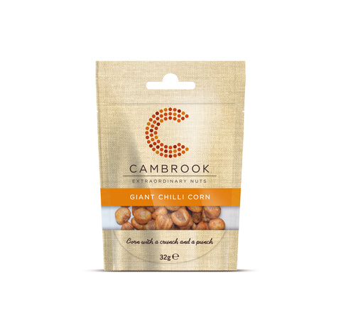 Cambrook Giant Chilli Corn - 32g