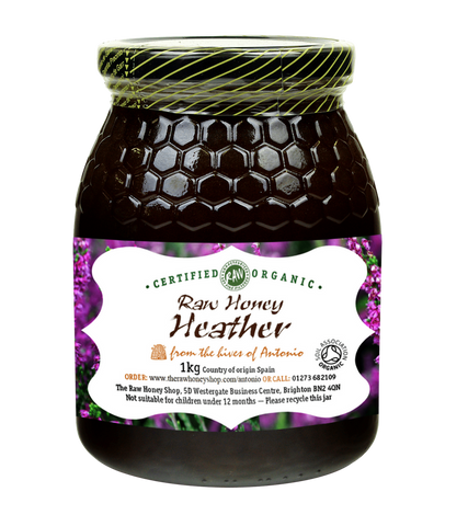 Organic Raw Heather Honey - 1kg