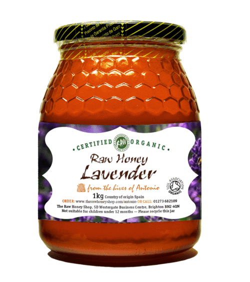 Organic Raw Lavender Honey