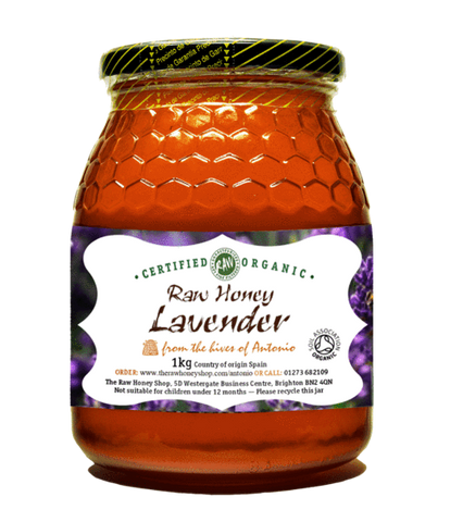 Organic Raw Lavender Honey