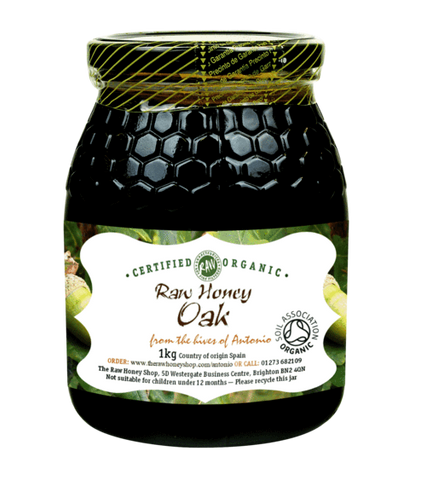Organic Raw Oak Honey - Hiba Health Foods