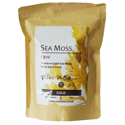Organic Dried St Lucia Sea Moss - 100g