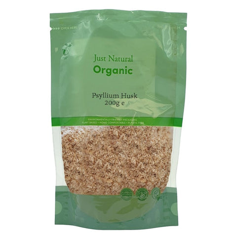 Just Natural Psyllium Husk | Hiba Health Foods | Organic