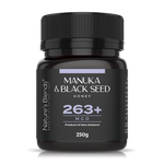 Nature's Blends Manuka & Black Seed Honey MGO 263+ - 250g