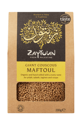 Giant Couscous  Maftoul Fair trade - 200g | Organic | Hiba Health Foods |