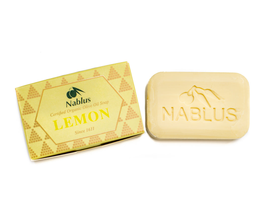Organic Olive Oil Soap Lemon - Zaytoun - Nablus - Hiba Health Foods