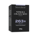 Nature's Blends Manuka & Black Seed Honey MGO 263+ - 250g