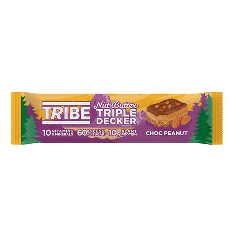 Tribe - Nut Butter Triple Decker - 43g