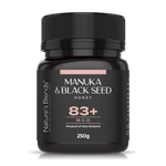 Manuka and Black Seed Honey MGO 83+ | Hiba Health Foods
